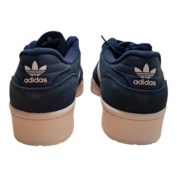 NWT Adidas Originals Rivalry Low Men’s Sneakers - Navy/White -Size: 11 ( 28 cm ) - Picture 6 of 16